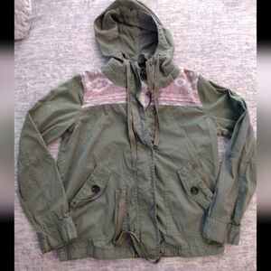 Adorable Green Zip Jacket